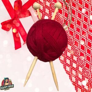 Yarn Knitting Ornament Fashion Dress Form Sewing Christmas